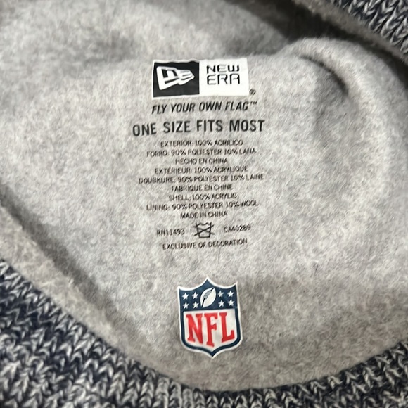 Unisex NFL New Era Seattle Seahawks One Size Fits MOST Winter Hat - Picture 9 of 11